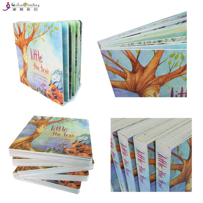350gsm τέχνης εγγράφου εκτύπωσης υπηρεσιών συνήθειας λεπτό βιβλίο πινάκων παιδιών εκπαιδευτικό
