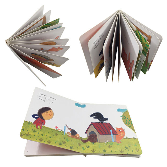 Ζωηρόχρωμο Hardcover που τυπώνει και που δεσμεύει το αγγλικό ζωικό βιβλίο ιστορίας κινούμενων σχεδίων για τα παιδιά