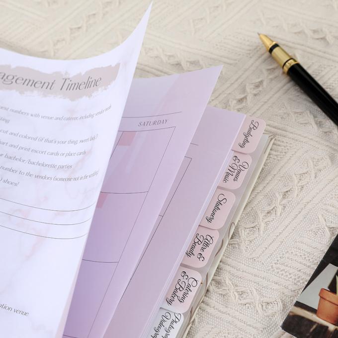 Προσαρμοσμένο Α4 Α5 Σπειροειδές ημερολόγιο Χαρτί σημειωματάρια ημερολόγιο Γάμα για γυναίκες 8
