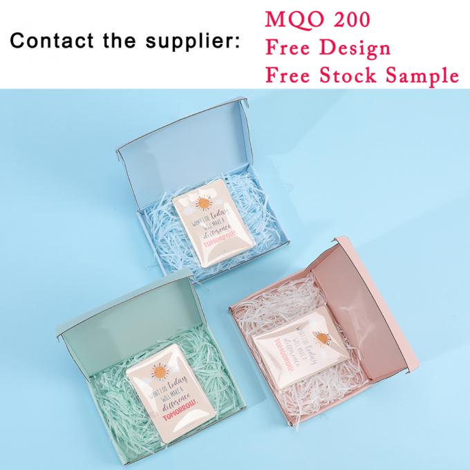 Προσαρμοσμένο E-commerce Mailer Box Set με Ευχαριστούμε κάρτα Τυφικό χαρτί και αυτοκόλλητο Ανακυκλώσιμο 6