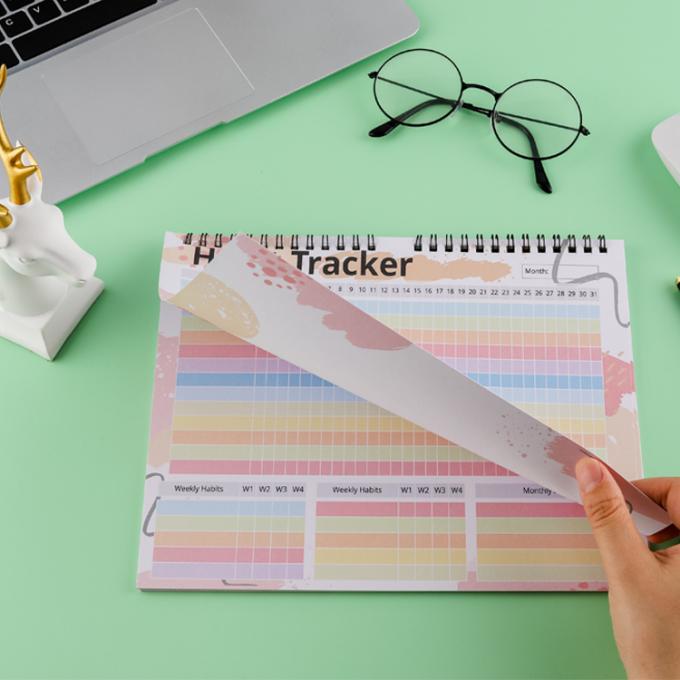 CMYK 2021-2022 Α4 Α5 Δίδυμο σύρμα Συνδετικό Εβδομαδιαίο Ημερήσιο Σχεδιαστή Σημειώδες Τύπος 4