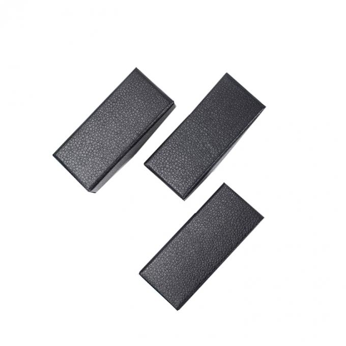 Αυτοεξουσιαζόμενα κουτιά Custom Luxury Black Hard Paper Necklace Packaging Κοσμήματα Αρώματα Χάρτινο κουτί με κάλυμμα 0
