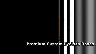 Προσαρμοσμένα τυπωμένα κουτιά βλεφαρίδων Premium λύσεις συσκευασίας