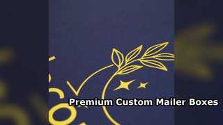 Προσαρμοσμένα πτυσσόμενα Mailer Boxes Premium Packaging Solutions