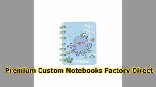 Premium Custom Spiral Notebook Κατασκευή B2B